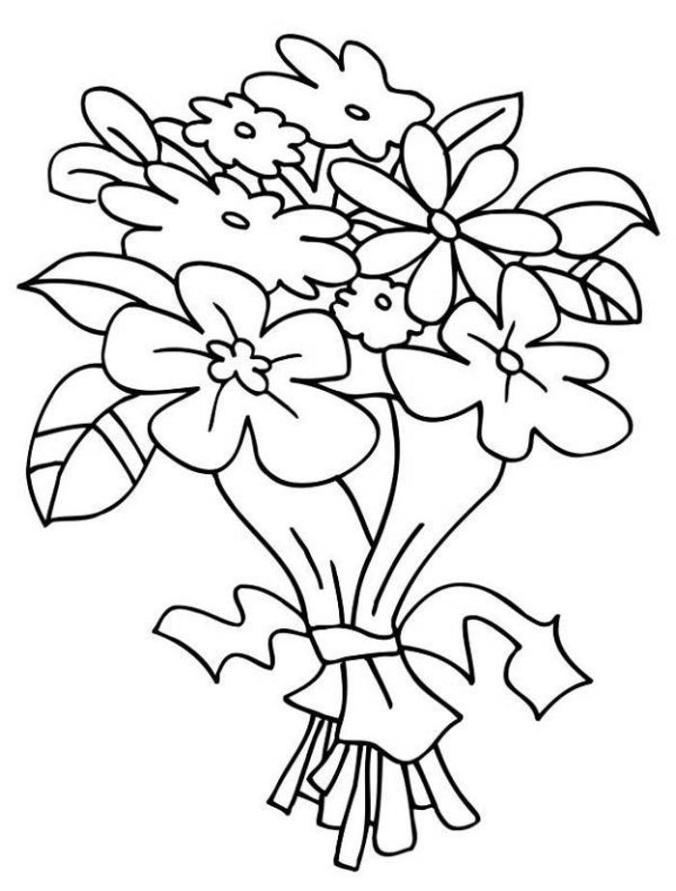 buchet-de-flori-desen